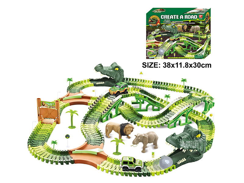 The Wild Zoo B/O Rail Car
