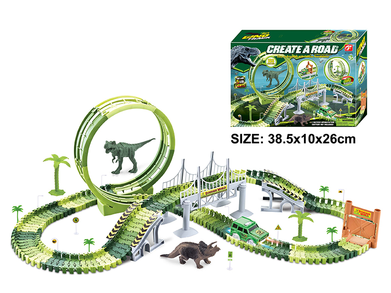 Dinosaur World B/O Rail Car