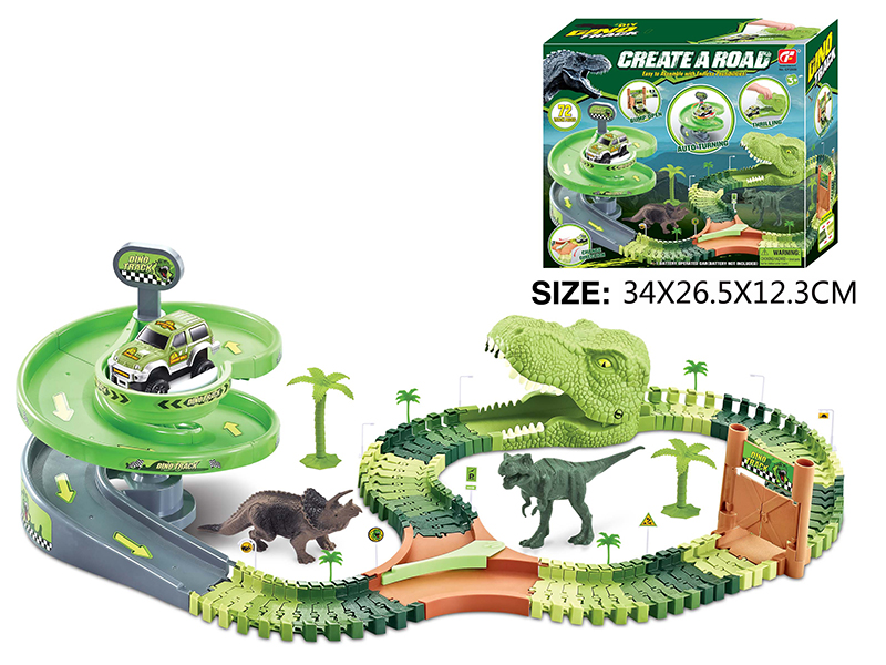 Dinosaur World B/O Rail Car