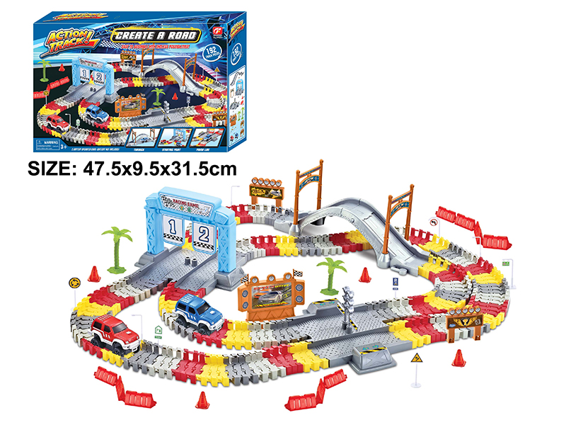 Electric Racing Car DIY Track Set