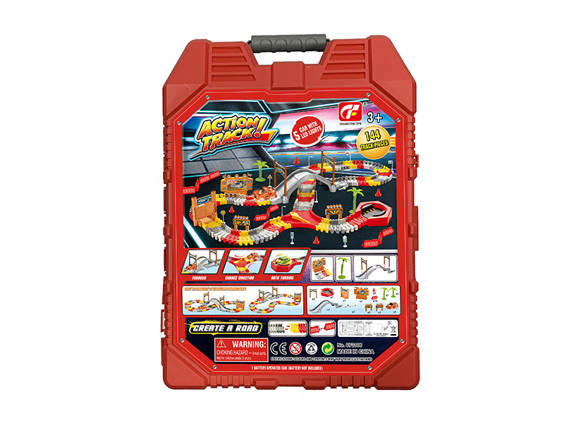 Electric Racing Car DIY Track Set