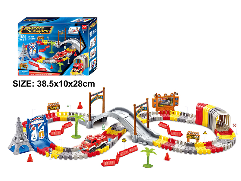 Electric Racing Car DIY Track Set