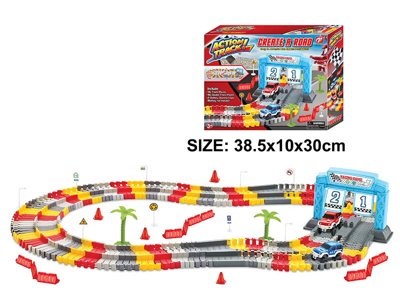 Electric Racing Car DIY Track Set
