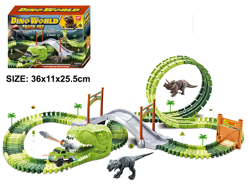 Dinosaur World B/O Rail Car