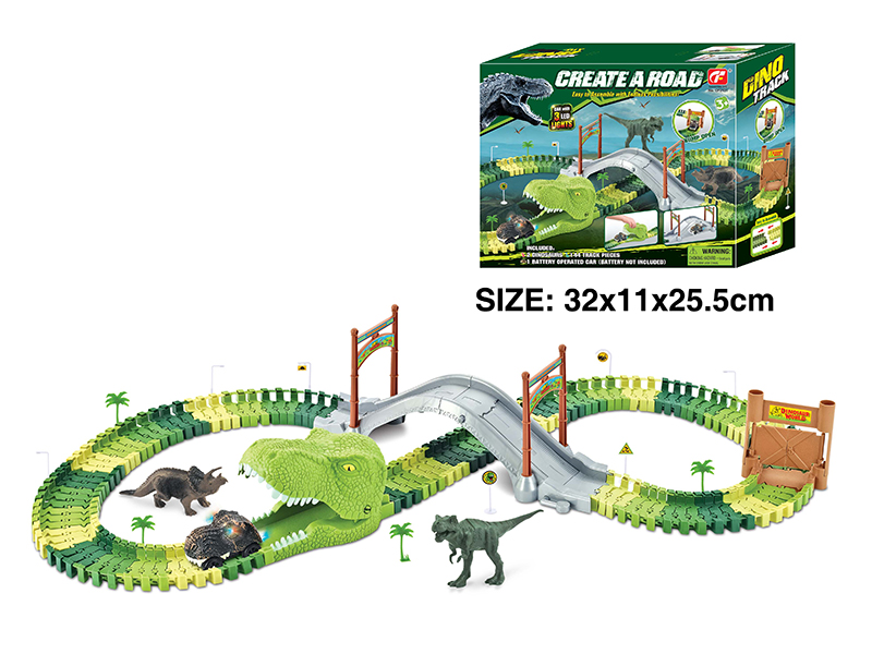 Dinosaur World B/O Rail Car
