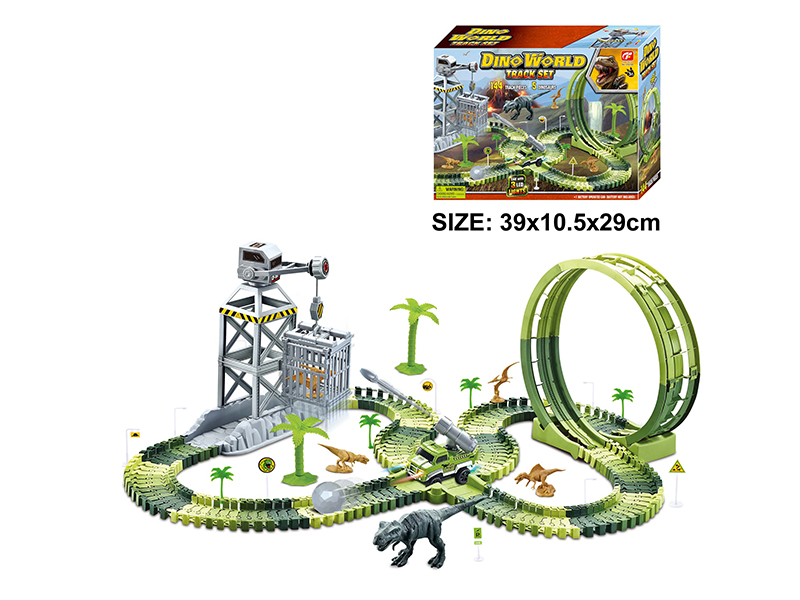 Dinosaur World B/O Rail Car