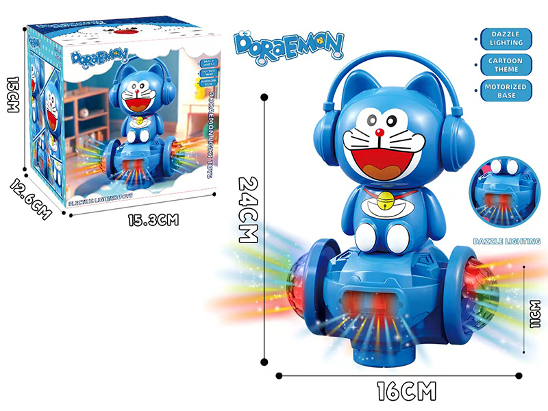 B/O Go And Bump Doraemon With Colorful Lights