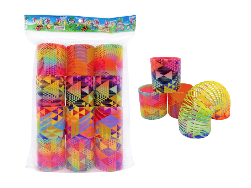 12PCS Rainbow Circle Toy