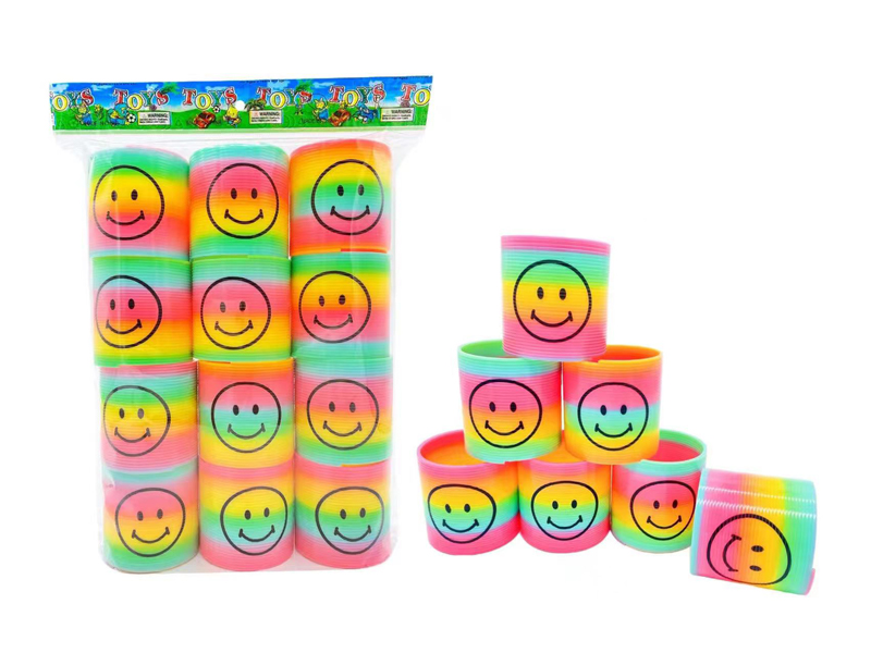 12PCS Rainbow Circle Toy