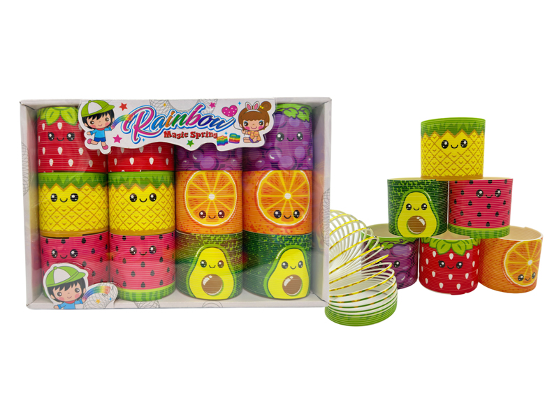 12PCS Rainbow Circle Toy