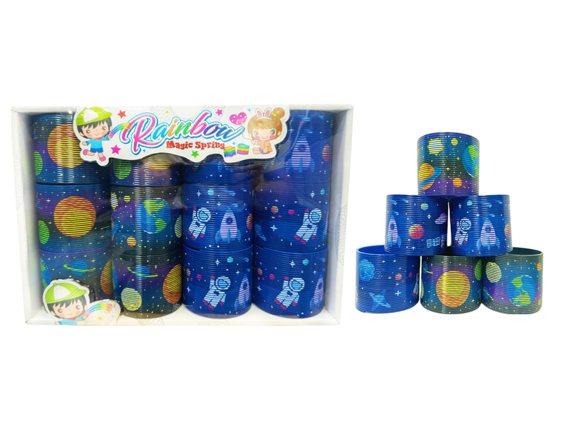 12PCS Rainbow Circle Toy