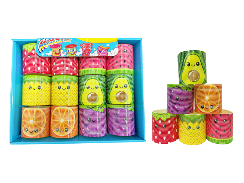 12PCS Rainbow Circle Toy