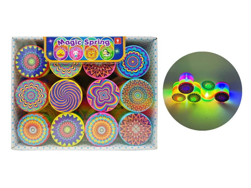 12PCS Rainbow Circle Toy