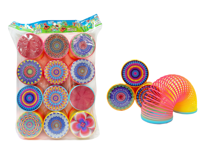 12PCS Rainbow Circle Toy