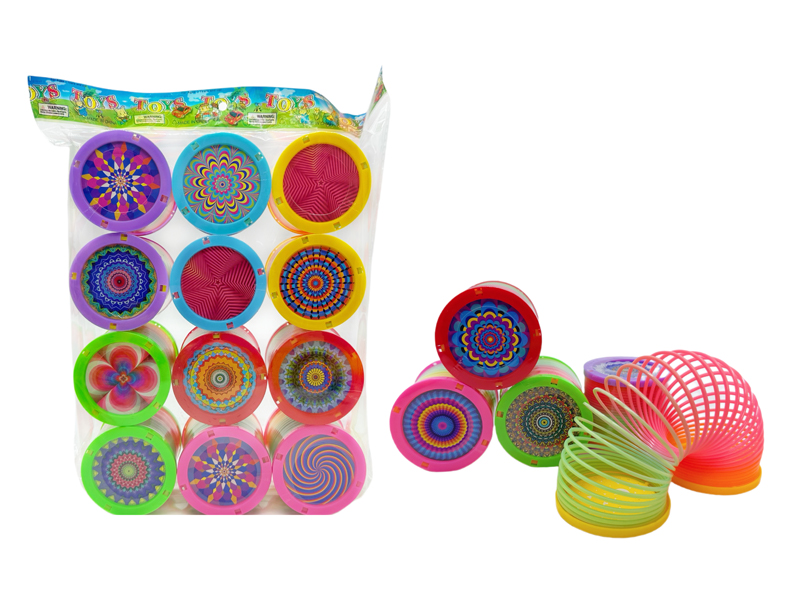 12PCS Rainbow Circle Toy