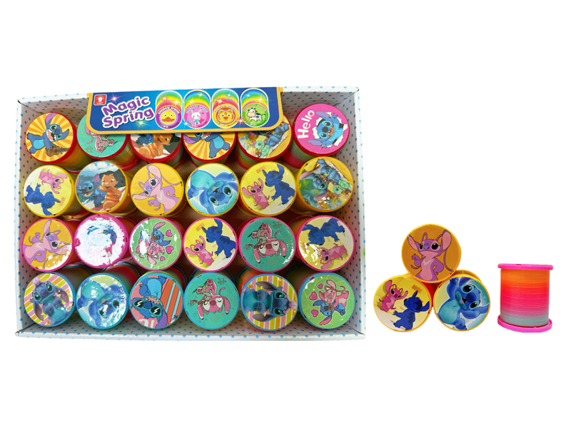 24PCS Rainbow Circle Toy