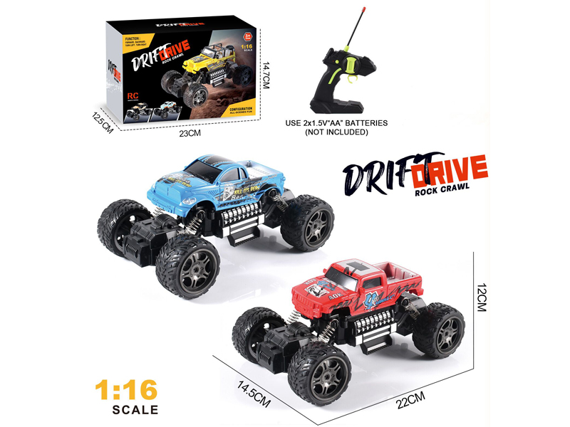 1:16 4CH R/C Toyota Pickup/Hummer Pickup Climbing Vehicle