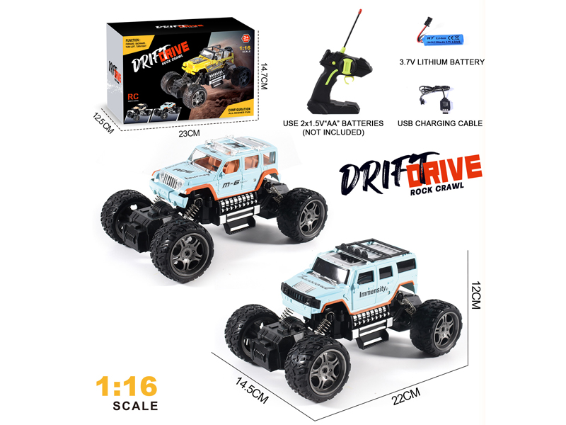1:16 4CH R/C Off Road Climbing Vehicle