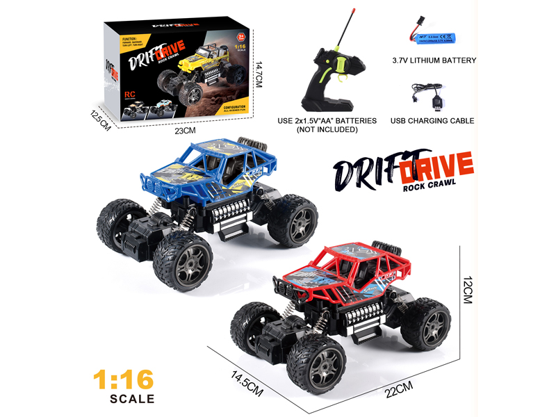 1:16 4CH R/C Climbing Vehicle