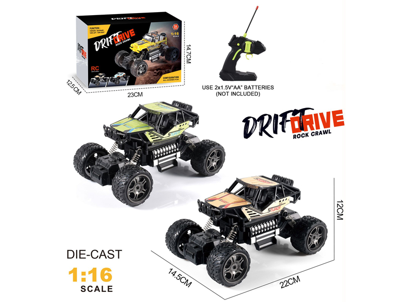 1:16 4CH R/C Alloy Climbing Vehicle