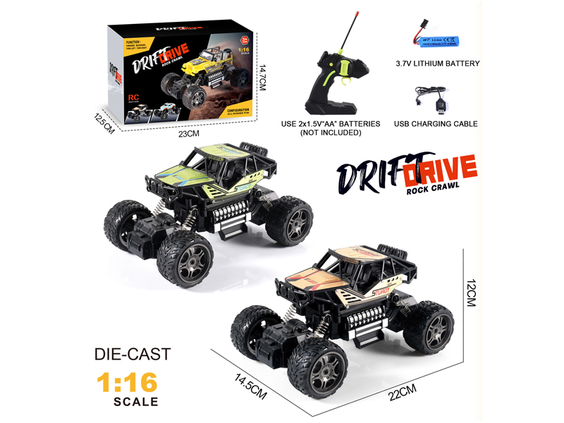 1:16 4CH R/C Alloy Climbing Vehicle