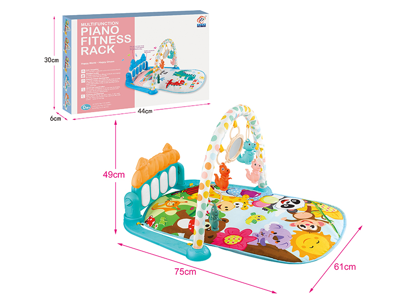 Pedal Piano Fitness Blanket