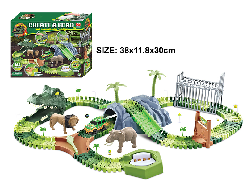 The Wild Zoo B/O Rail Car