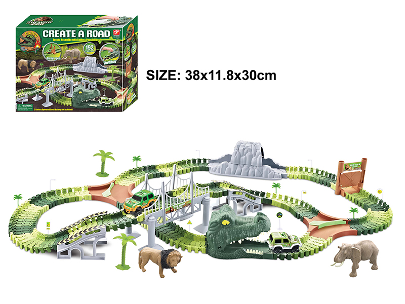 The Wild Zoo B/O Rail Car