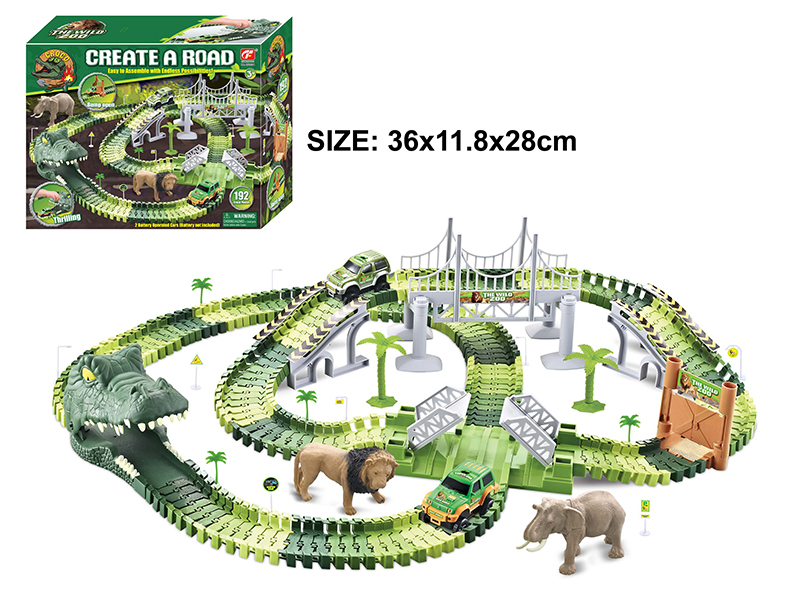 The Wild Zoo B/O Rail Car