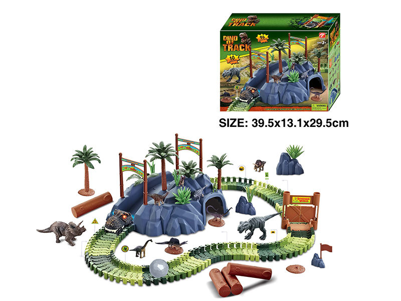 Dinosaur World Electric Track Car