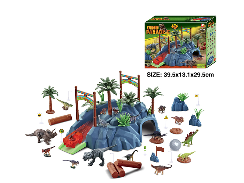 Dinosaur Paradise Scene Set