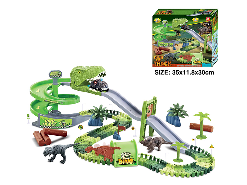 Dinosaur World Electric Track Car