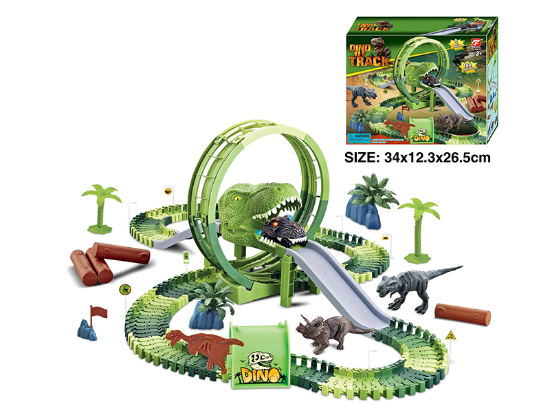 Dinosaur World Electric Track Car