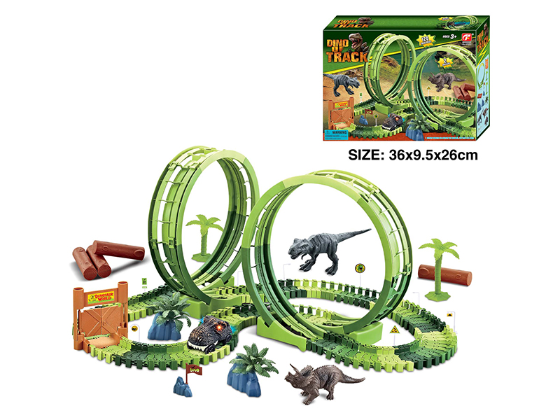 Dinosaur World Electric Track Car