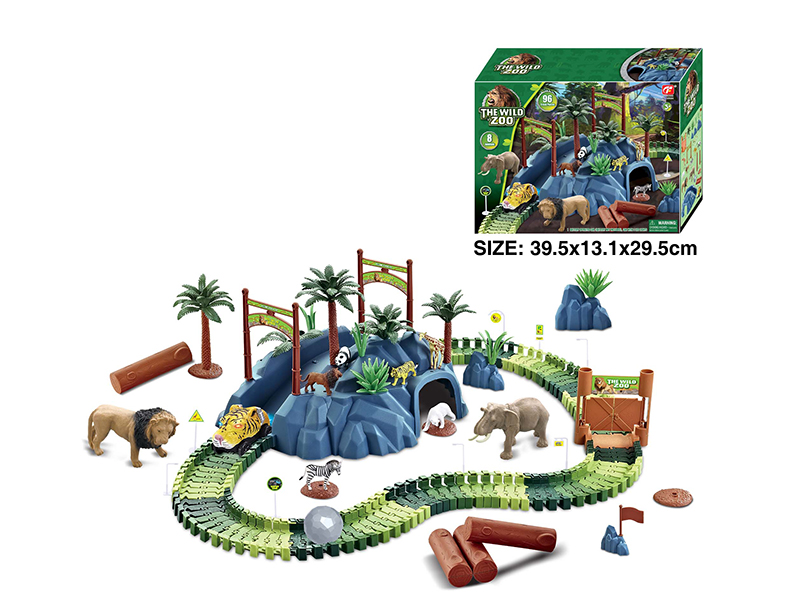 The Wild Zoo Series Electric Track Car