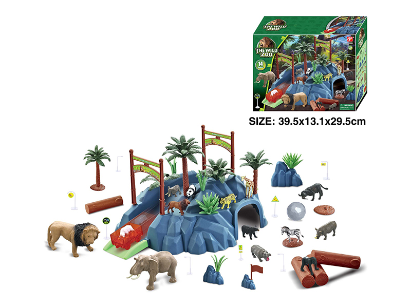 The Wild Zoo Scene Toys