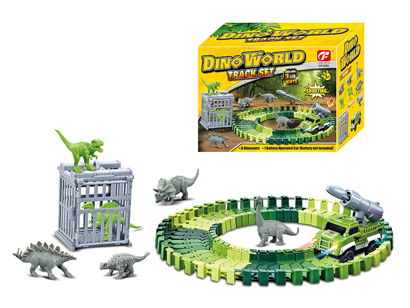 Dinosaur World Electric Track Car