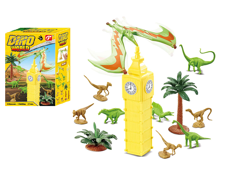 Dinosaur World Scene Toys
