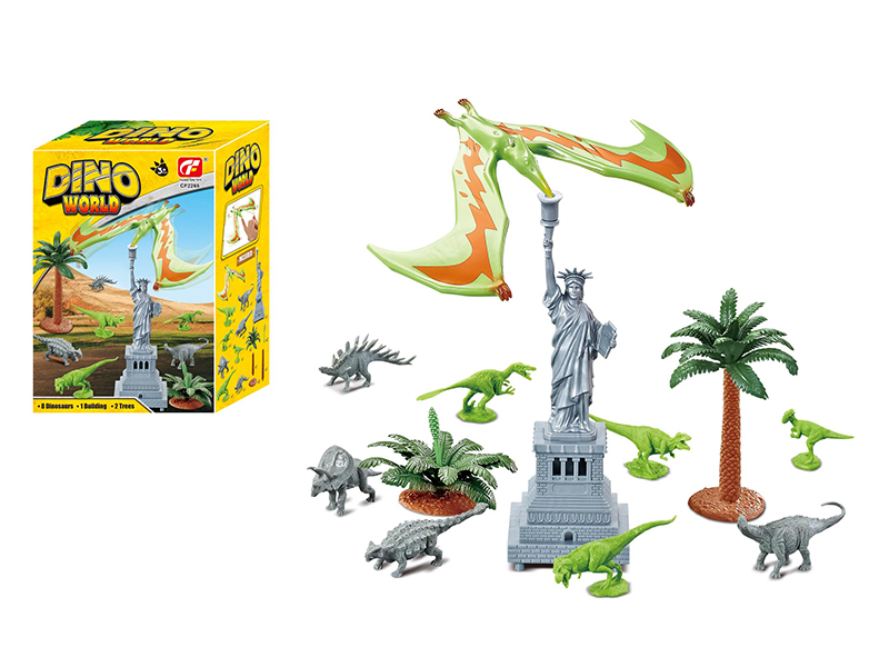 Dinosaur World Scene Toys