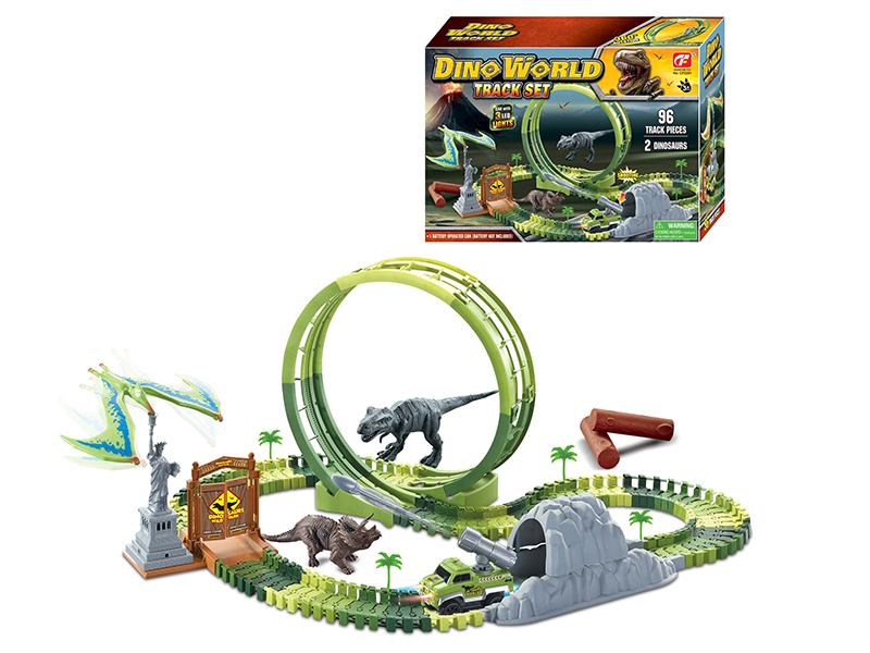 Dinosaur World Electric Track Car