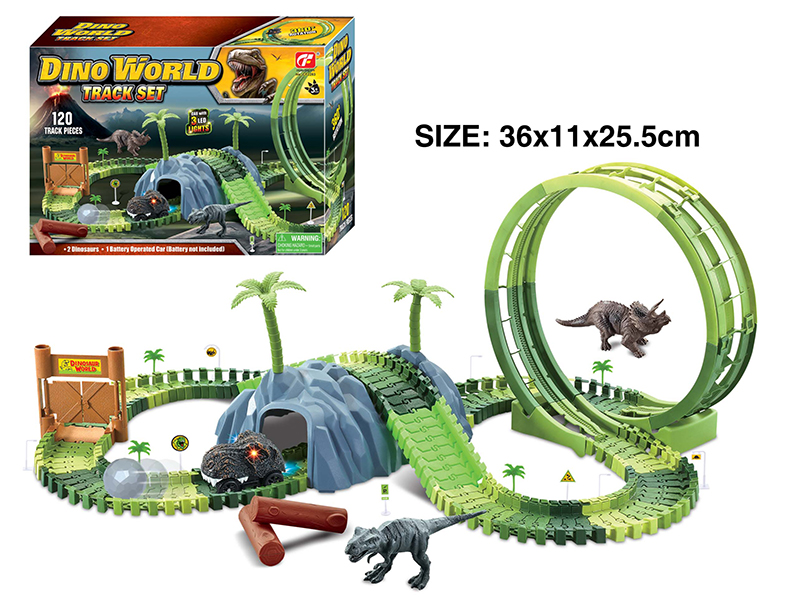 Dinosaur World Electric Track Car