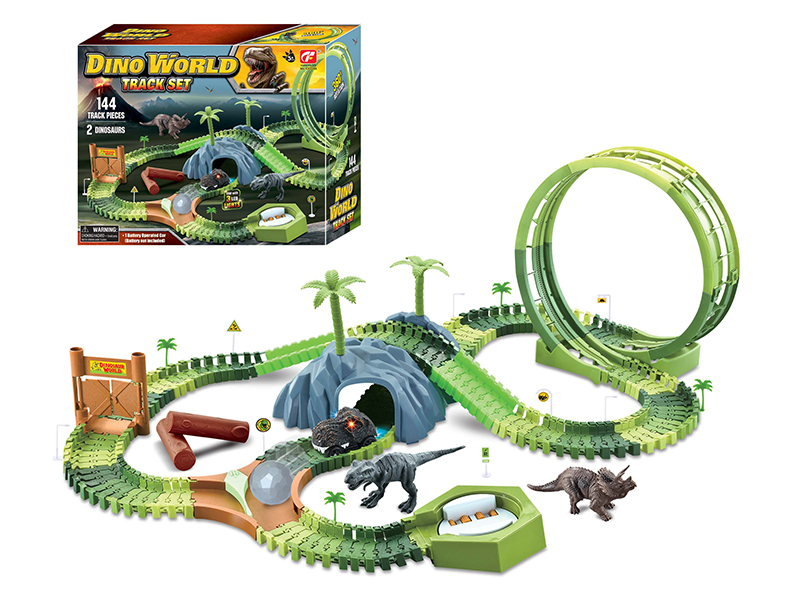Dinosaur World Electric Track Car