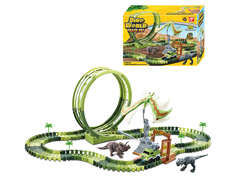 Dinosaur World Electric Track Car