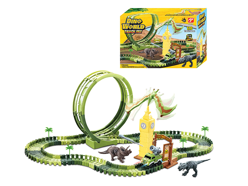 Dinosaur World Electric Track Car