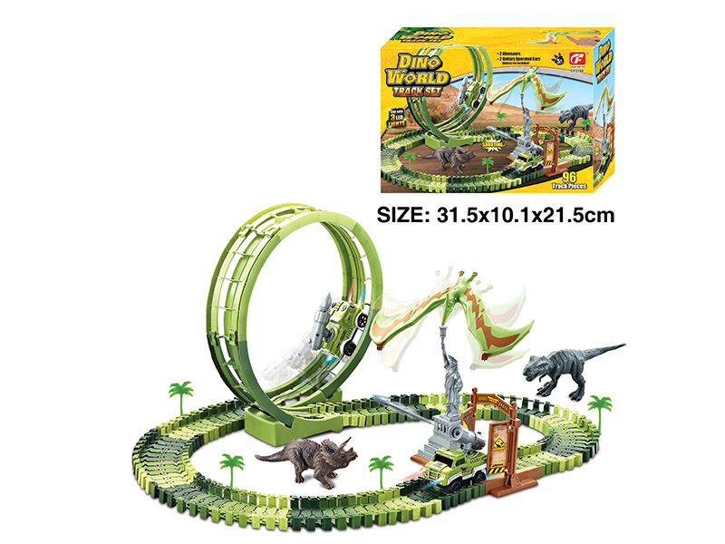 Dinosaur World Electric Track Car