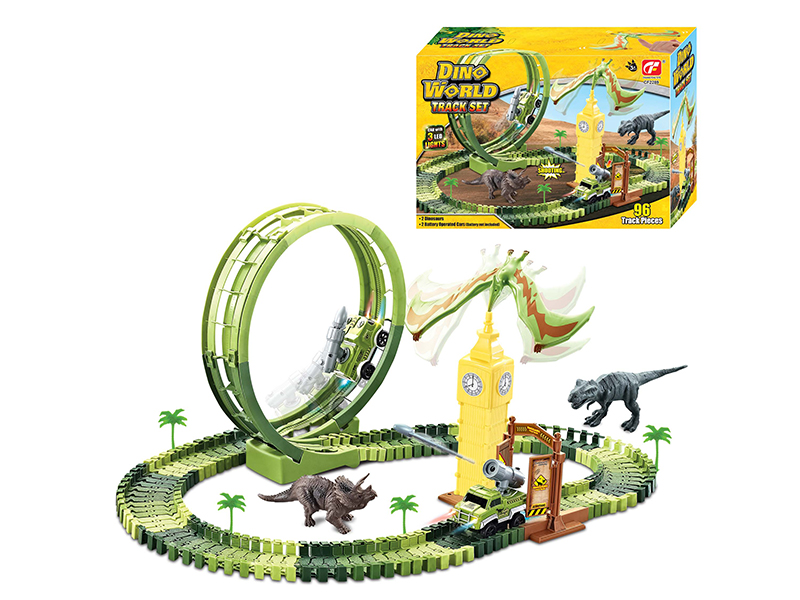 Dinosaur World Electric Track Car