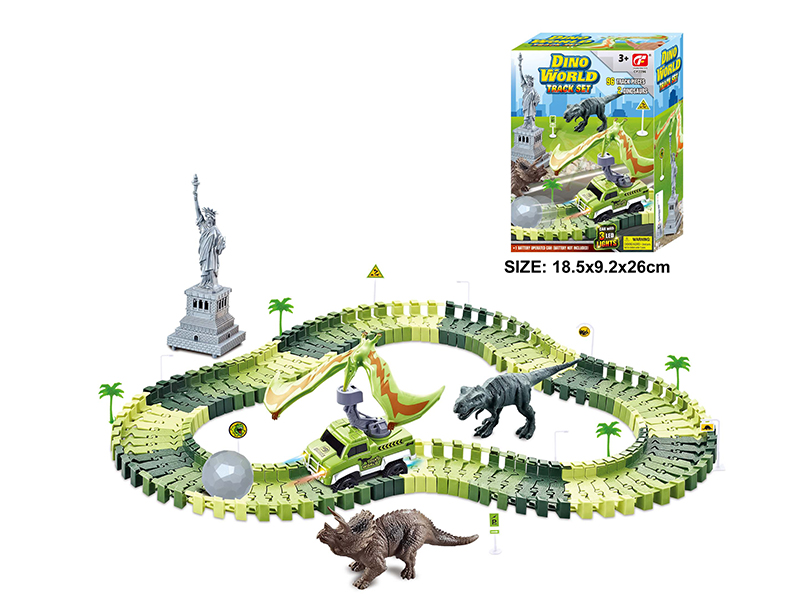Dinosaur World Electric Track Car