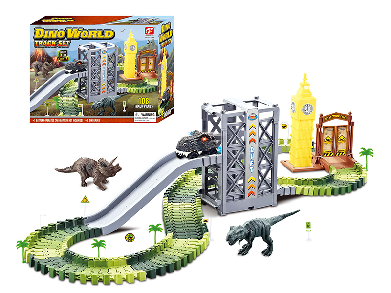 Dinosaur World Electric Track Car