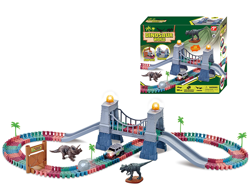 Dinosaur World Electric Track Car