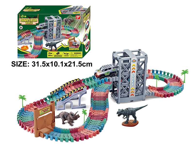 Dinosaur World Electric Track Car